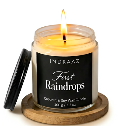 First Raindrops Scented Candle Set