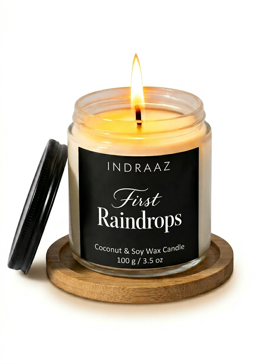 First Raindrops Scented Candle Set