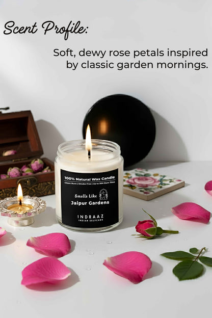 Gift Pack of 4 Organic Scented Candles