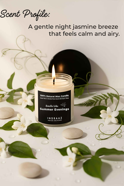 Summer Evenings Organic Scented Candle