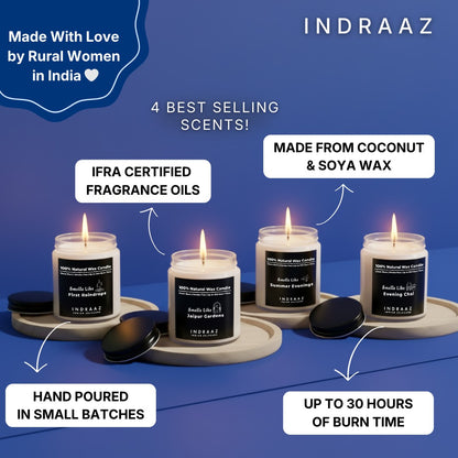 Scented Candle Set of 4