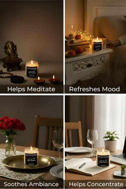 Jaipur Gardens Organic Scented Candle