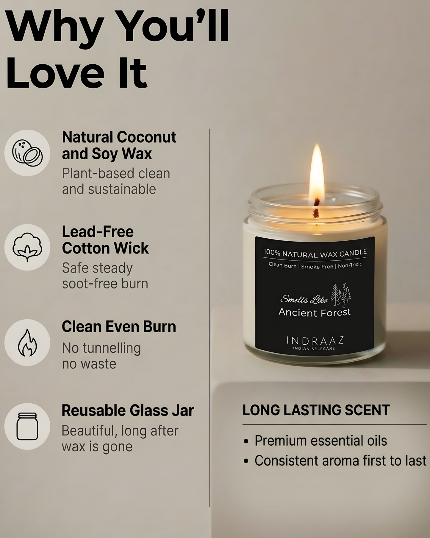 Ancient Forest Scented Candle Set