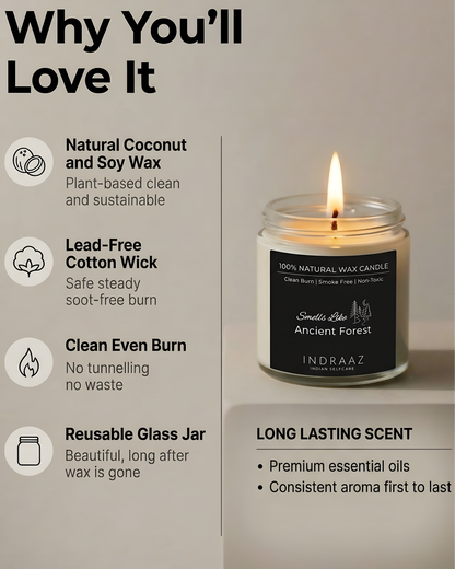 Ancient Forest Scented Candle Set