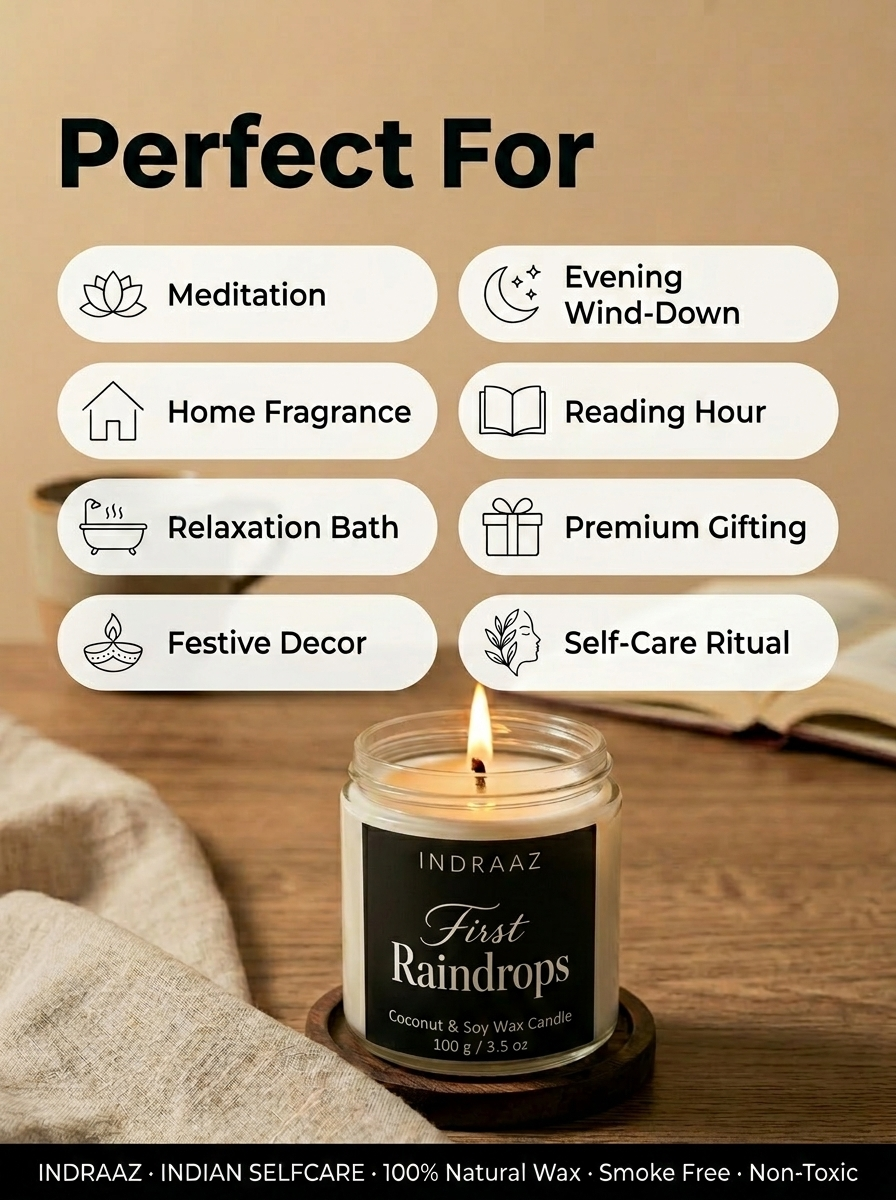 First Raindrops Scented Candle Set