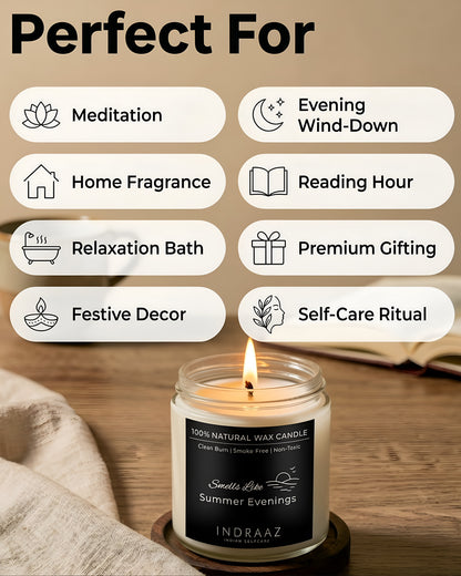 Summer Evening Scented Candle Set