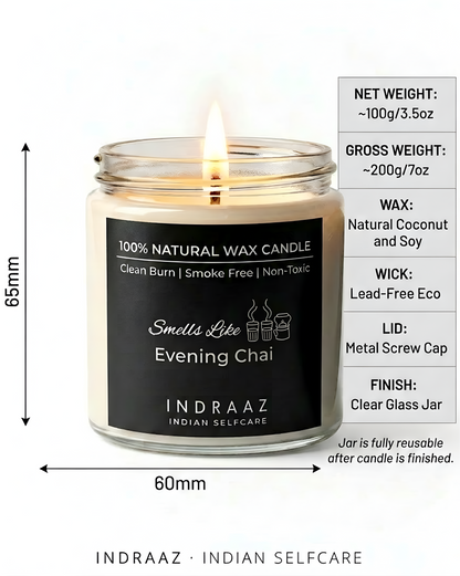 Evening Chai Scented Candle Set