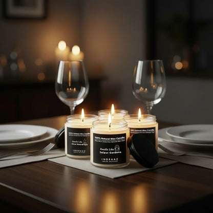 Scented Candle Set of 4