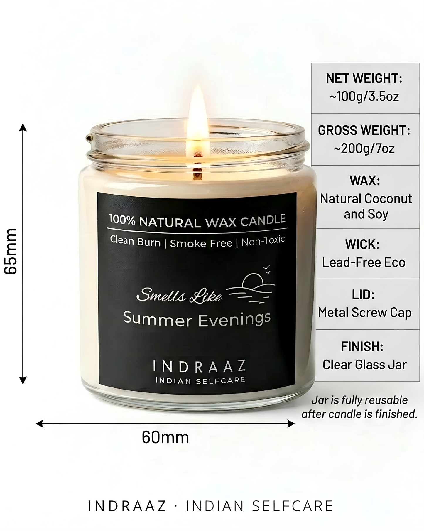 Summer Evening Scented Candle Set