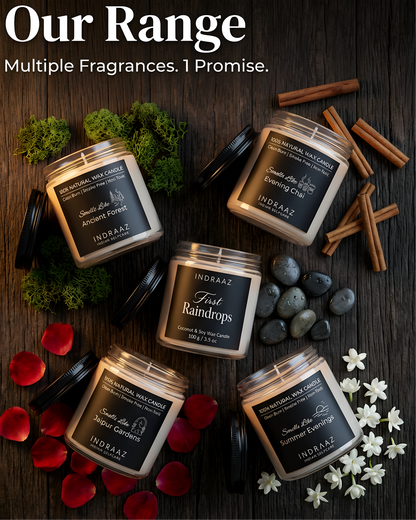 Jaipur Gardens Scented Candle Set