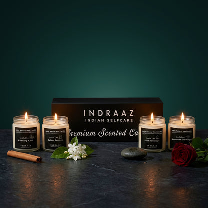 Scented Candle Set of 4