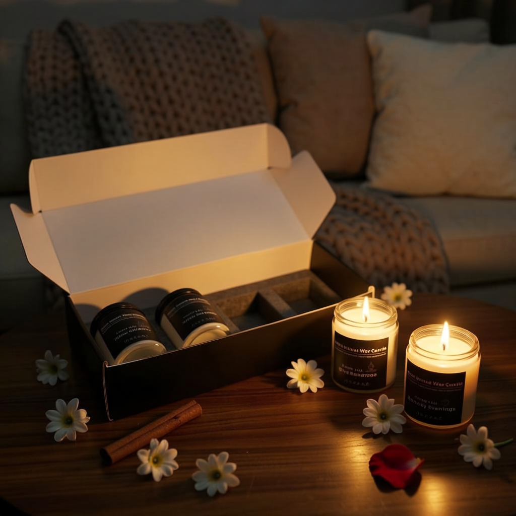 Scented Candle Set of 4