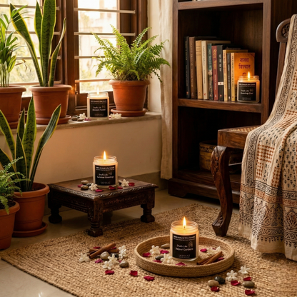 Scented Candle Set of 4