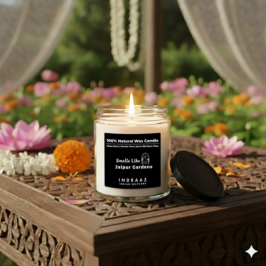 Jaipur Gardens Aroma Candle